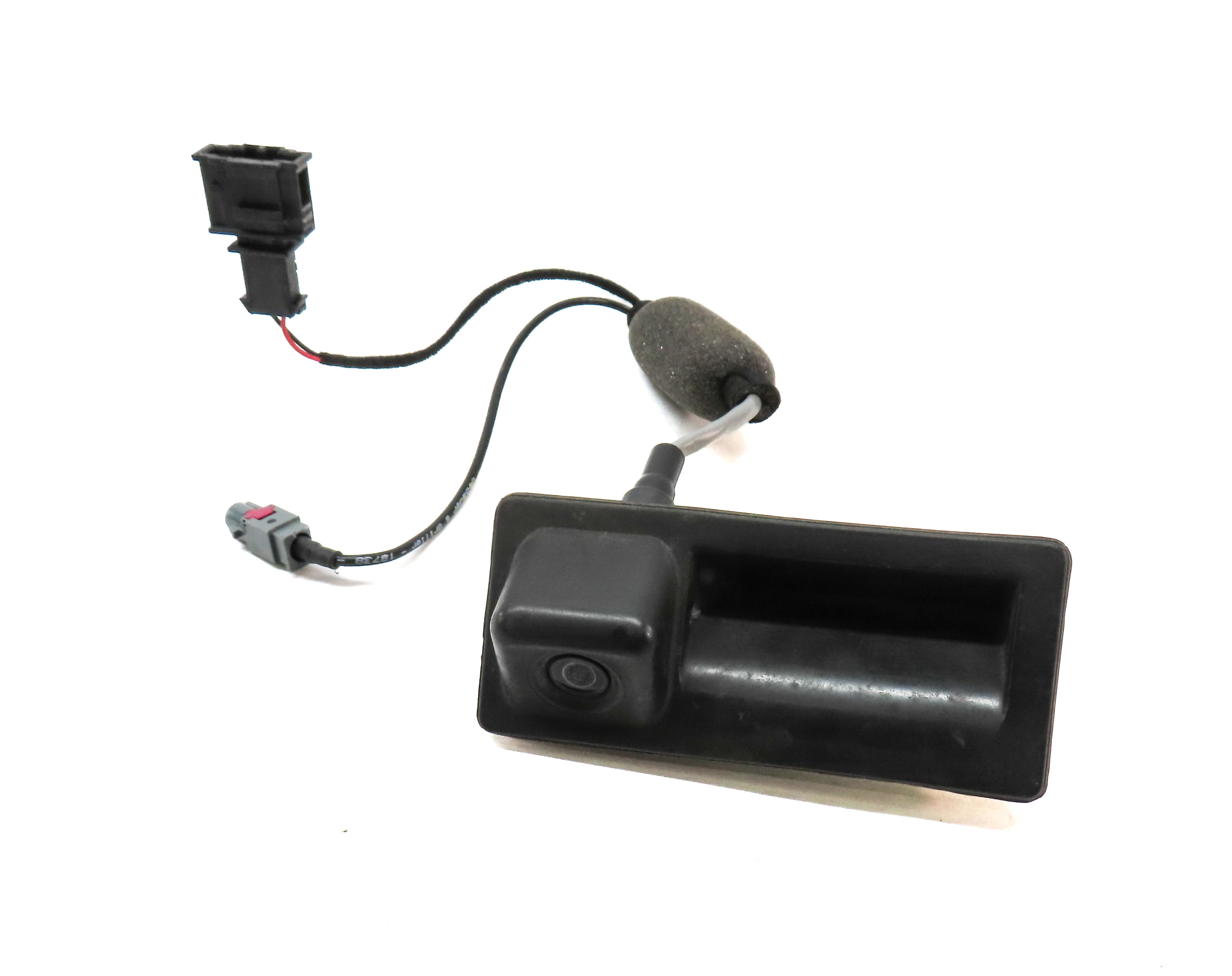 08-17 AUDI A3 S3 A4 S4 A5 S5 A7 Q5 (B8 8K 8T 8R 8V) REAR TRUNK HANDLE w/ CAMERA — exact item pictured